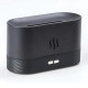 Увлажнитель аромадифузор "Fire" ультразвуковой, ночник, USB Чорний / Білий