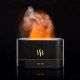 Увлажнитель аромадифузор "Fire" ультразвуковой, ночник, USB Чорний / Білий