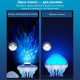 Проектор JellyFish Lamp с Bluetooth и белым шумом – ночник с эффектом волн.
