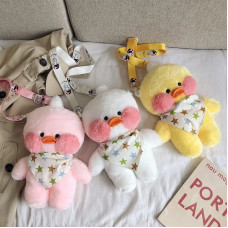 Рюкзак сумочка для детей в виде уточки Lala FanFan 30 см