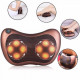 Масажна подушка Massage Pillow CHM-8028 масажер роликовий для шиї та спини на 8 роликів