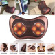 Масажна подушка Massage Pillow CHM-8028 масажер роликовий для шиї та спини на 8 роликів