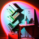 Светильник проекционный Sunset Lamp RGB с пультом USB разноцветный