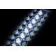 Фонарь ALMINA переносной светодиодный с повербанком 24 LED, ЗУ 220V, сменный аккумулятор 6В Power Bank