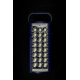 Фонарь ALMINA переносной светодиодный с повербанком 24 LED, ЗУ 220V, сменный аккумулятор 6В Power Bank