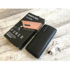 Повербанк Power Box 10000 mAh c фонариком Портативное зарядное устройство Power Bank