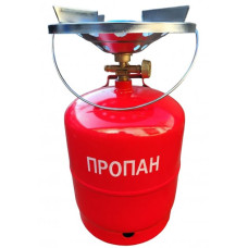 Газовый баллон 8 л в комплекте с горелкой