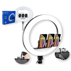 Мощная кольцевая LED лампа RL-21 54см 220V