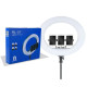Мощная кольцевая LED лампа RL-21 54см 220V