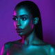 Кольцевая лампа MJ18 цветная RGB лампа LED 45 см