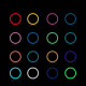 Кольцевая лампа MJ18 цветная RGB лампа LED 45 см