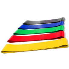 Набір фітнес гумки exercise resistance bands для фітнесу і спорту з 5 стрічок