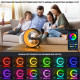Настольная смарт лампа-ночник G-Smart RGB 15W Light Sound Machine с зарядкой и Bluetooth колонкой ОРИГИНАЛ
