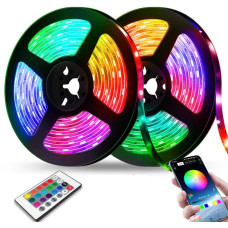 Светодиодная USB LED лента RGB 5050 с пультом 5 м. + управление с телефона