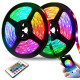 Светодиодная USB LED лента RGB 5050 с пультом 5 м. + управление с телефона